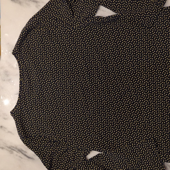 The Talbots Tee Polka-dot petite XL - Picture 3 of 4